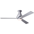 Load image into Gallery viewer, Altus Flush Ceiling Fan 52" - Brushed Aluminum (LED Light)