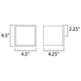 Load image into Gallery viewer, Alumilux AL E41308 LED Wall Sconce - Diagram