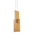 Load image into Gallery viewer, Amari LED Pendant - Aged Brass Finish