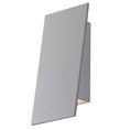 Load image into Gallery viewer, Angled Plane Narrow Downlight Outdoor LED Wall Sconce - Gray
