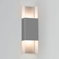 Load image into Gallery viewer, Ansa Outdoor LED Wall Sconce - Matte Gray Finish