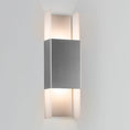 Load image into Gallery viewer, Ansa Outdoor LED Wall Sconce - Marine Grade Brushed Stainless Steel Finish