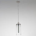 Load image into Gallery viewer, Apothecary Mini Pendant - Metallic Beige Silver
