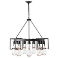 Load image into Gallery viewer, Apothecary Circular Chandelier - Black