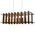 Load image into Gallery viewer, Arca LED Linear Pendant - Walnut Finish