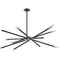 Load image into Gallery viewer, Archer Large Chandelier - Satin Black Finish