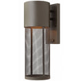 Load image into Gallery viewer, Aria Small Outdoor Wall Light - Buckeye Bronze Finish