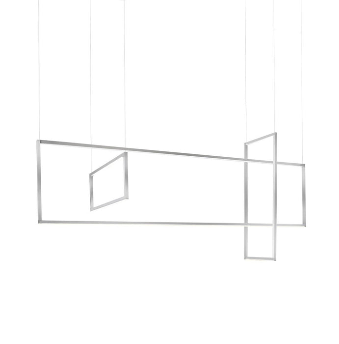 Arkell Linear Suspension - Brushed Nickel