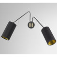Load image into Gallery viewer, Array Twin Cotton Wall Sconce - Bronze/Satin Brass Finish