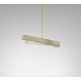 Load image into Gallery viewer, Artes 24" Linear Pendant - Satin Bras Finish