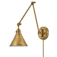 Load image into Gallery viewer, Arti Double Arm Wall Sconce - Heritage Brass Finish