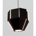 Load image into Gallery viewer, Astrum Large Pendant - Matte Black Finish