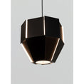 Load image into Gallery viewer, Astrum Small Pendant - Matte Black Finish
