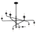 Load image into Gallery viewer, Atelier 8-Light Pendant - Satin Black