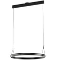 Load image into Gallery viewer, Athena Large Ring Chandelier - Satin Brushed Black Finish