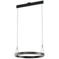 Load image into Gallery viewer, Athena Medium Ring Chandelier - Satin Brushed Black Finish