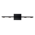 Load image into Gallery viewer, Aurora 24.5" 1-Light Wall Sconce - Satin Brushed Black Finish
