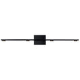 Load image into Gallery viewer, Aurora 38.3" 1-Light Wall Sconce - Satin Brushed Black Finish