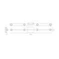 Load image into Gallery viewer, Aurora 38.3" 2-Light Wall Sconce - Diagram