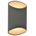 Load image into Gallery viewer, Avenue Round Outdoor Wall Sconce - Silver