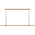 Load image into Gallery viewer, Axis Large Linear Pendant - Antique-Burnished Brass Finish