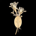 Load image into Gallery viewer, Azu Bouquet Wall Sconce - Gold Leaf Finish