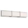 Load image into Gallery viewer, Bahn Small LED Bath Bar - Brushed Nickel Finish
