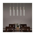 Load image into Gallery viewer, Bamboo 5-Light Linear Suspension Light - Display