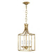 Bantry Small House Chandelier - Antique Gild Finish