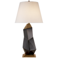 Load image into Gallery viewer, Bayliss Table Lamp - Black Porcelain Finish