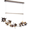 Load image into Gallery viewer, Belladonna LED Linear Suspension - Dark Smoke/Soft Gold Accent