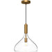 Belleview Pendant - Aged Gold