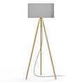 Load image into Gallery viewer, Belmont Floor Lamp - Oak/Silverdale