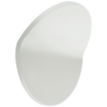 Load image into Gallery viewer, Bend Large Round Wall Sconce - Matte White Finish