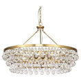 Load image into Gallery viewer, Bling Large Chandelier - Antique Brass