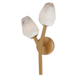 Load image into Gallery viewer, Blossom Wall Sconce - Natural Brass Finish