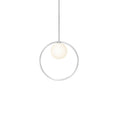 Load image into Gallery viewer, Bola Small Halo LED Pendant - Chrome