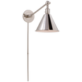 Load image into Gallery viewer, Boston Functional Single Arm Library Light - Polished Nickel