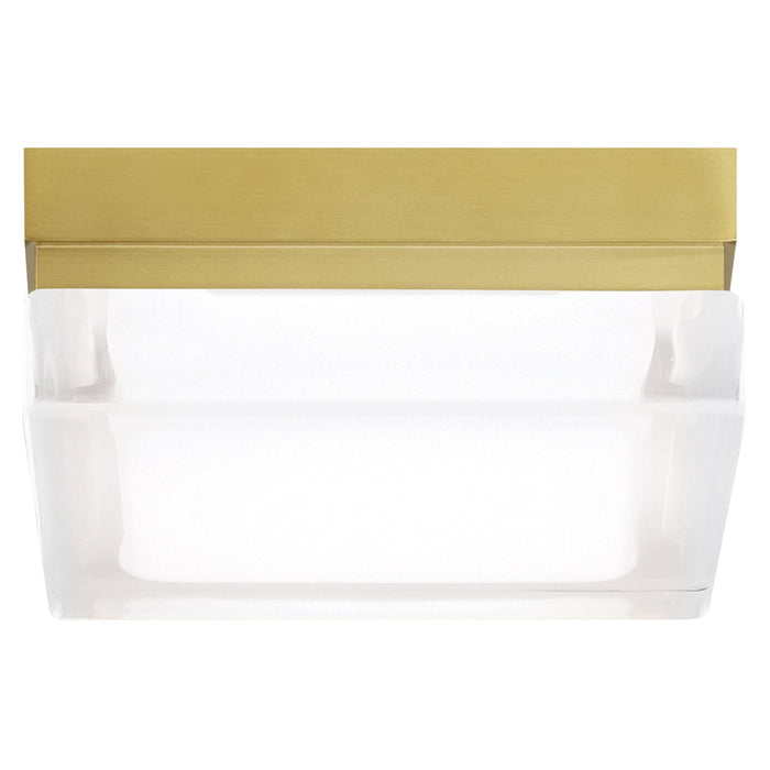 Boxie LED Ceiling Light - Brass - Small