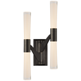 Load image into Gallery viewer, Brenta Large Double Articulating Sconce - Bronze Finish