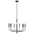 Load image into Gallery viewer, Brianna Medium Chandelier - Aged Iron Finish