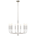 Load image into Gallery viewer, Brianna Medium Chandelier - Polished Nickel Finish