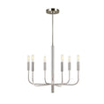 Load image into Gallery viewer, Brianna Small Chandelier - Polished Nickel Finish