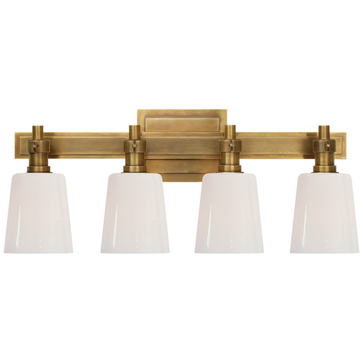 Bryant 4-Light Bath Vanity Sconce - Hand-Rubbed Antique Brass Finish