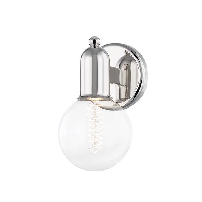 Bryce Wall Sconce - Polished Nickel Finish
