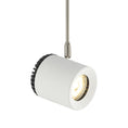 Load image into Gallery viewer, Burk Head - White/Satin Nickel Finish