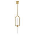 Load image into Gallery viewer, Calumn Pendant - Natural Brass Finish