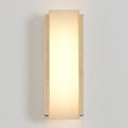 Load image into Gallery viewer, Capio Short LED Wall Sconce - Maple Finish