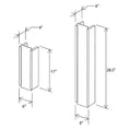 Load image into Gallery viewer, Capio LED Wall Sconce - Diagram