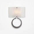 Load image into Gallery viewer, Carlyle Circlet Glass Wall Sconce
